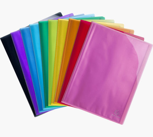 Exacompta Sichtbuch Iderama A4, 20 Hüllen, PP, assortiert