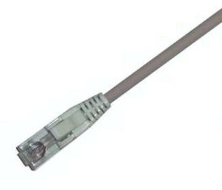 R&M Patchkabel – 2 m, RJ45–RJ45, Grau, geschirmt, halogenfrei, Cat 6A