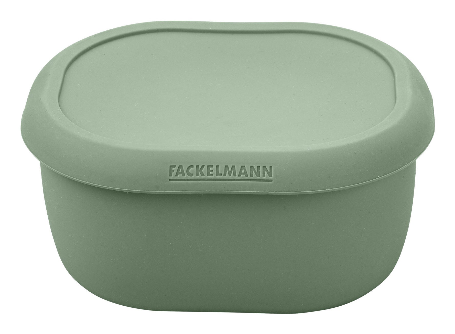 Fackelmann Lunchbox 600 ml, Silikon, Grün