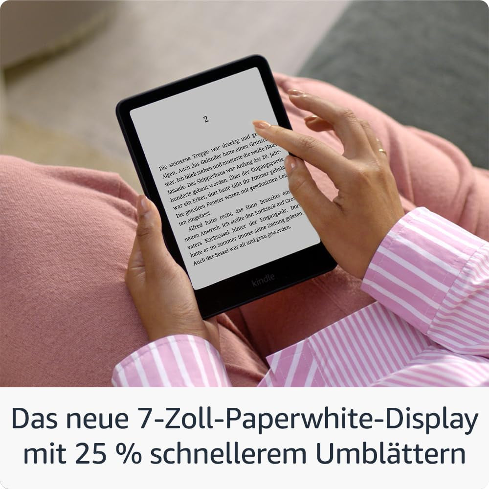 Amazon Kindle Paperwhite Schwarz – 7" E Ink Carta, 16 GB