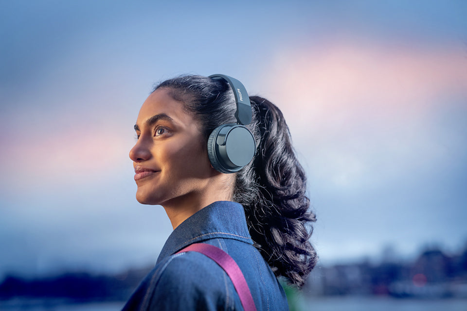 Philips TAH4209BL/00 – Duo Headset – Bluetooth 5.3, geschlossen – blau – bis 25 h