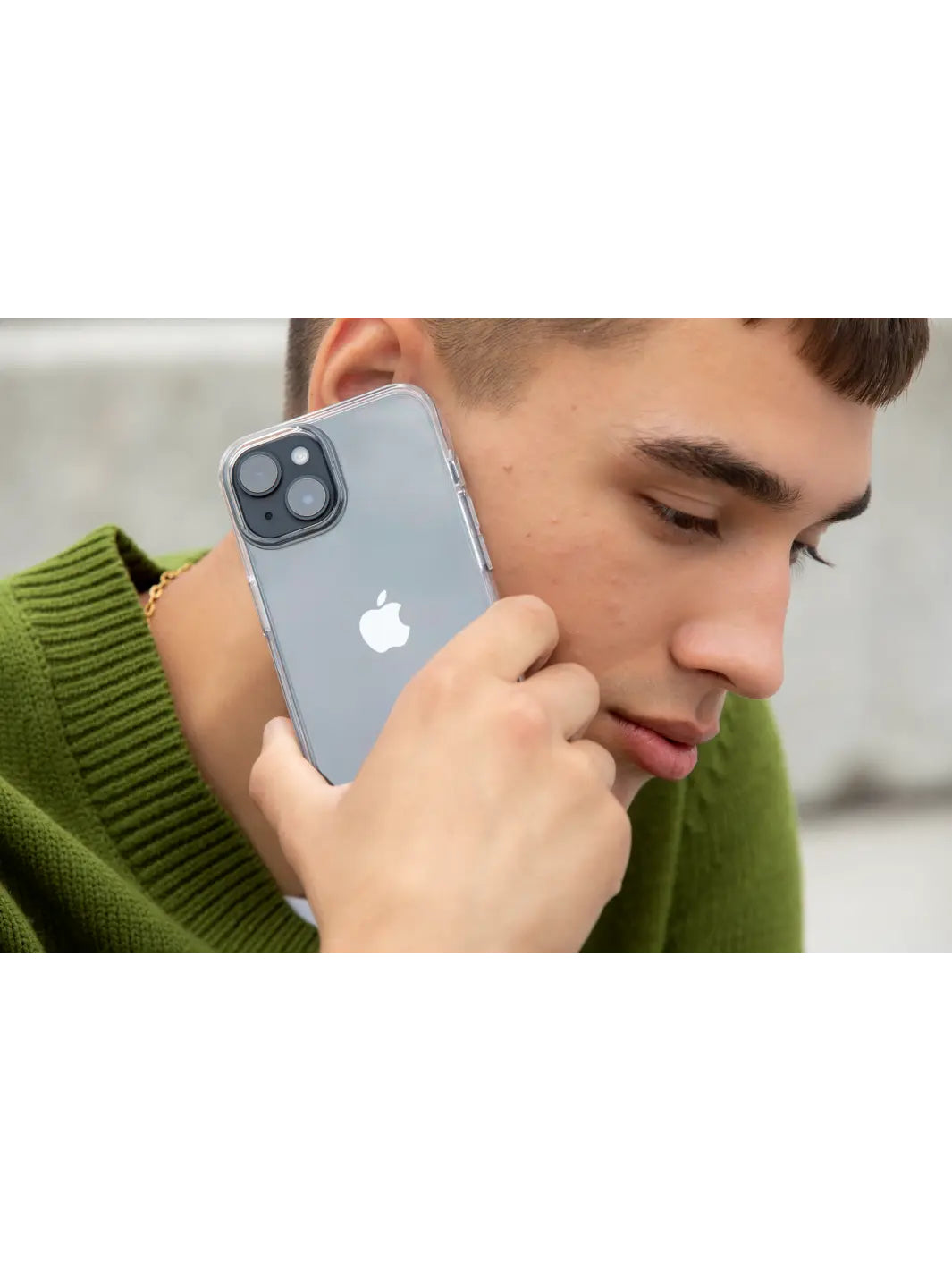 dbramante1928 ISL Ultra D3O Backcover – für Apple iPhone 14, Transparent, bis 4 m Sturzsicherheit