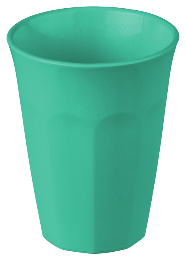 Koziol Becher Nora M – 300 ml, Ø 9,0 cm, Kunststoff (biozirkulär), Grün, spülmaschinenfest