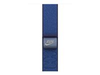 Apple Nike Sport Loop – Armband – für Apple Watch 46 mm, Blau, One Size