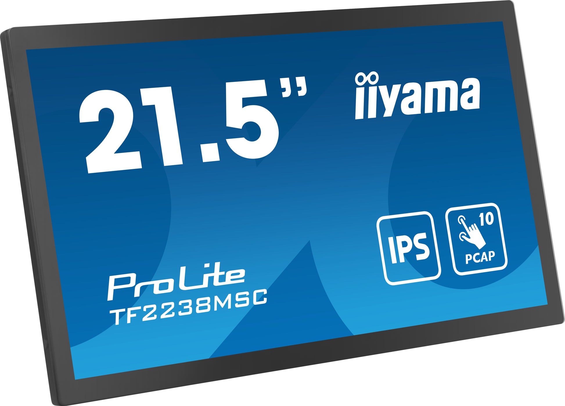 iiyama TF2238MSC-B1 – Interaktives Touch-Display, 21,5", PCAP (10-Punkt), Anti-Fingerprint-Beschichtung