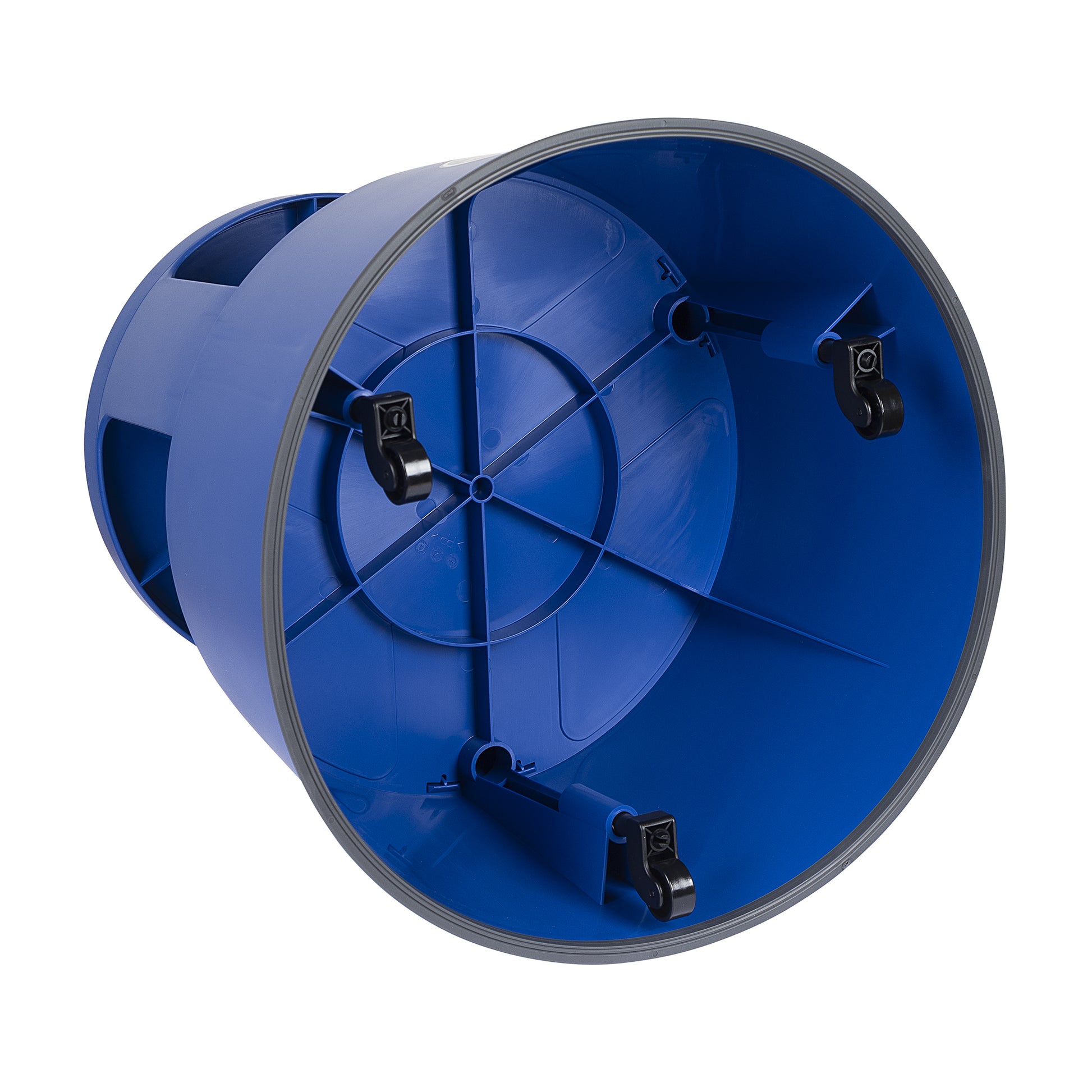 Wedo SuperStep Rollhocker – Kunststoff – Blau, bis 150 kg