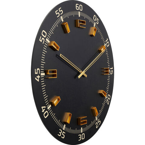 KARE Milk Bar Wanduhr – Analog, Ø 60 cm, Holz