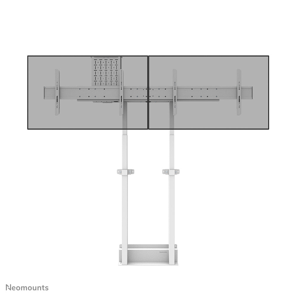 Neomounts ADM-875WH2 – Displayständer, für 2 Displays, höhenverstellbar, für 42–65", VESA 100×100–800×400