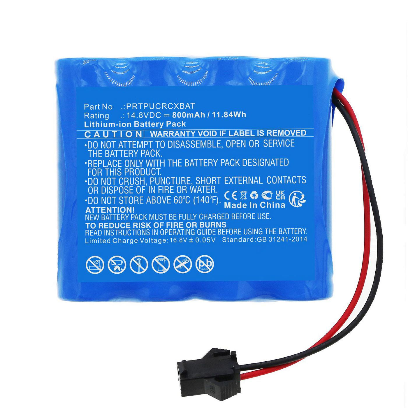 CoreParts Akku 11,84 Wh, 1 Stück – für PUCRCX10