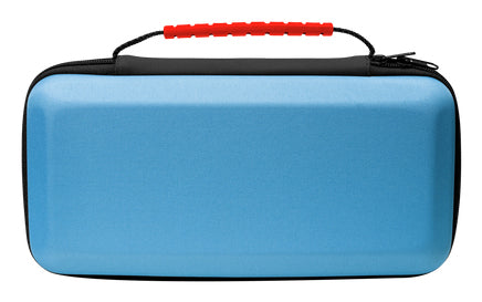 Trust 25764 – Hartschalenkoffer für Nintendo Switch, Nintendo Switch 2, Blau/Rot