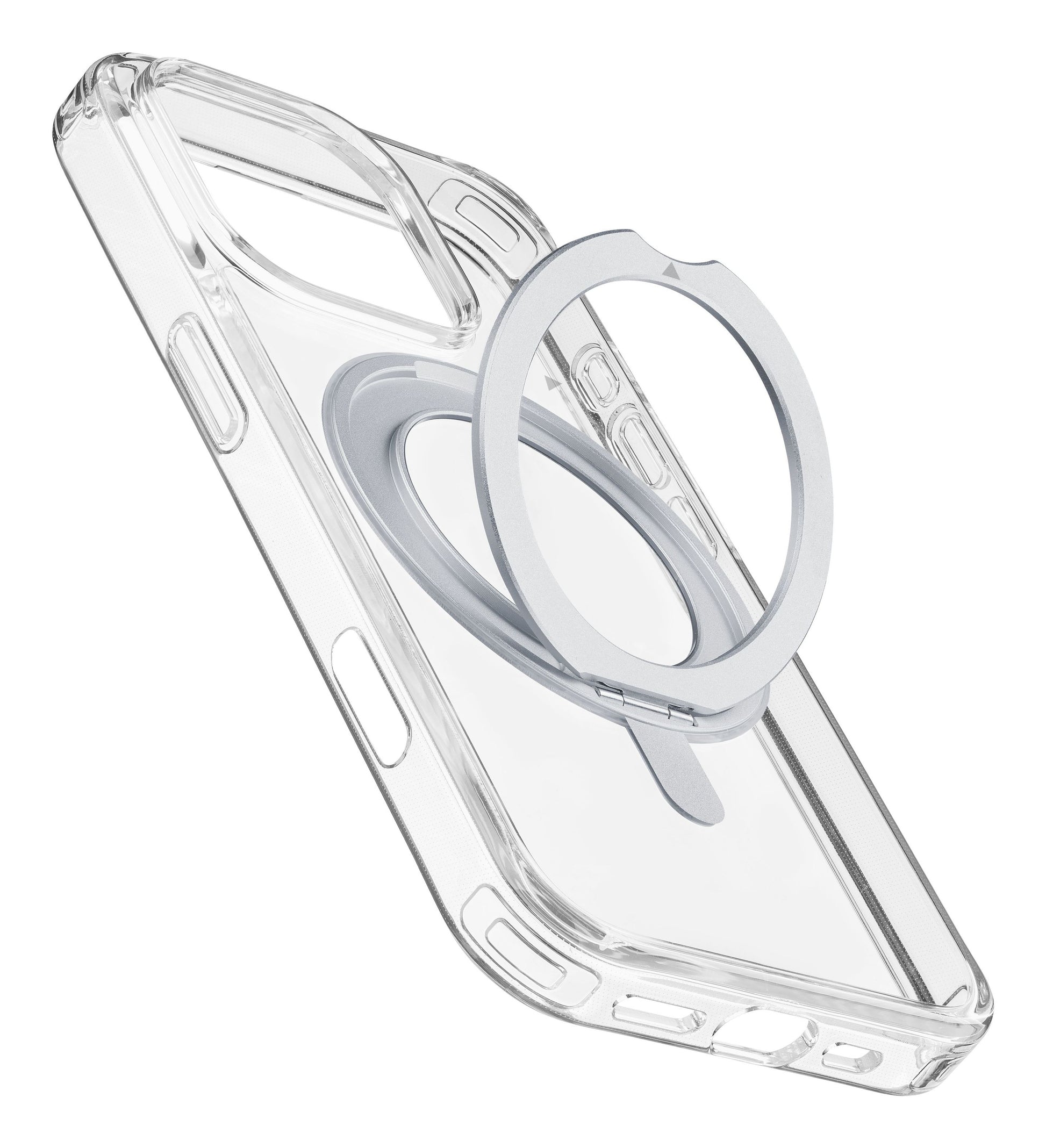 Cellularline Backcover – für Apple iPhone 16 Pro – transparent, MagSafe-kompatibel