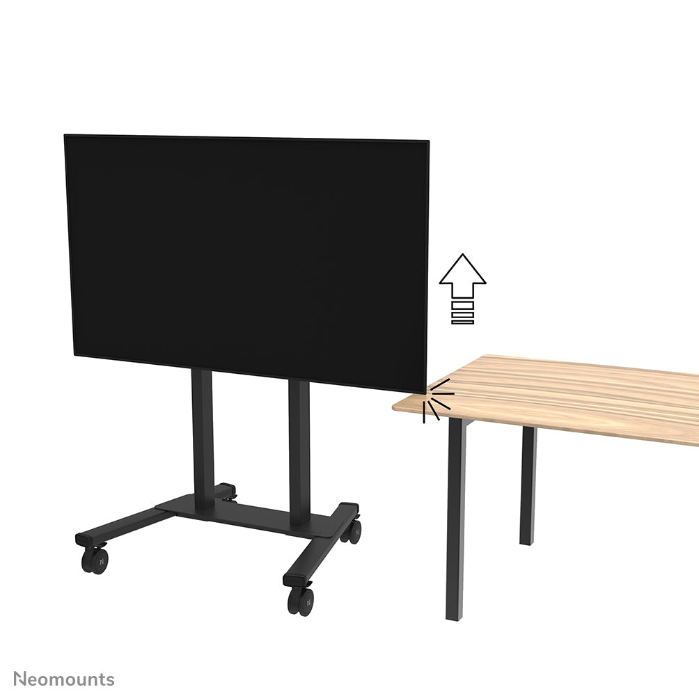 Neomounts FL55-875BL1 – Trolley, motorisiert, für 55–100", VESA 100×100–800×600, bis 110 kg
