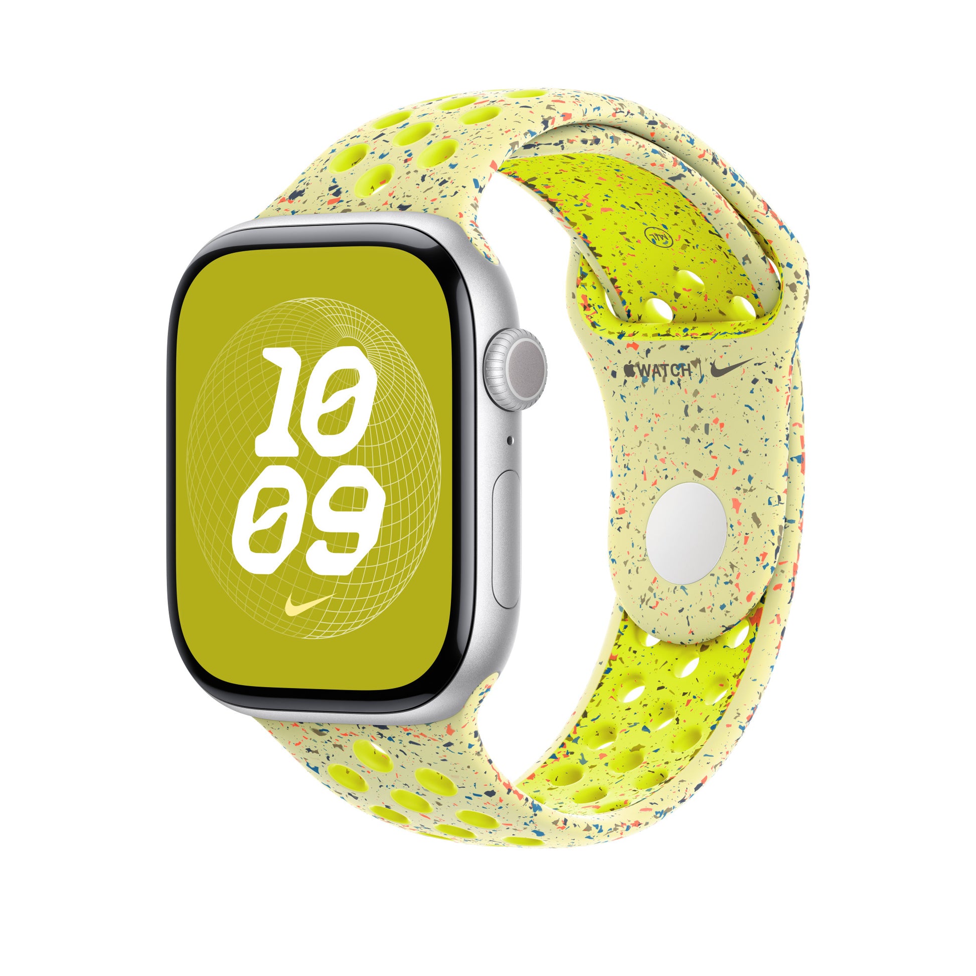 Apple Volt Splash Sport Band – Armband – für Apple Watch 46 mm, Gelb, M/L, Polymer