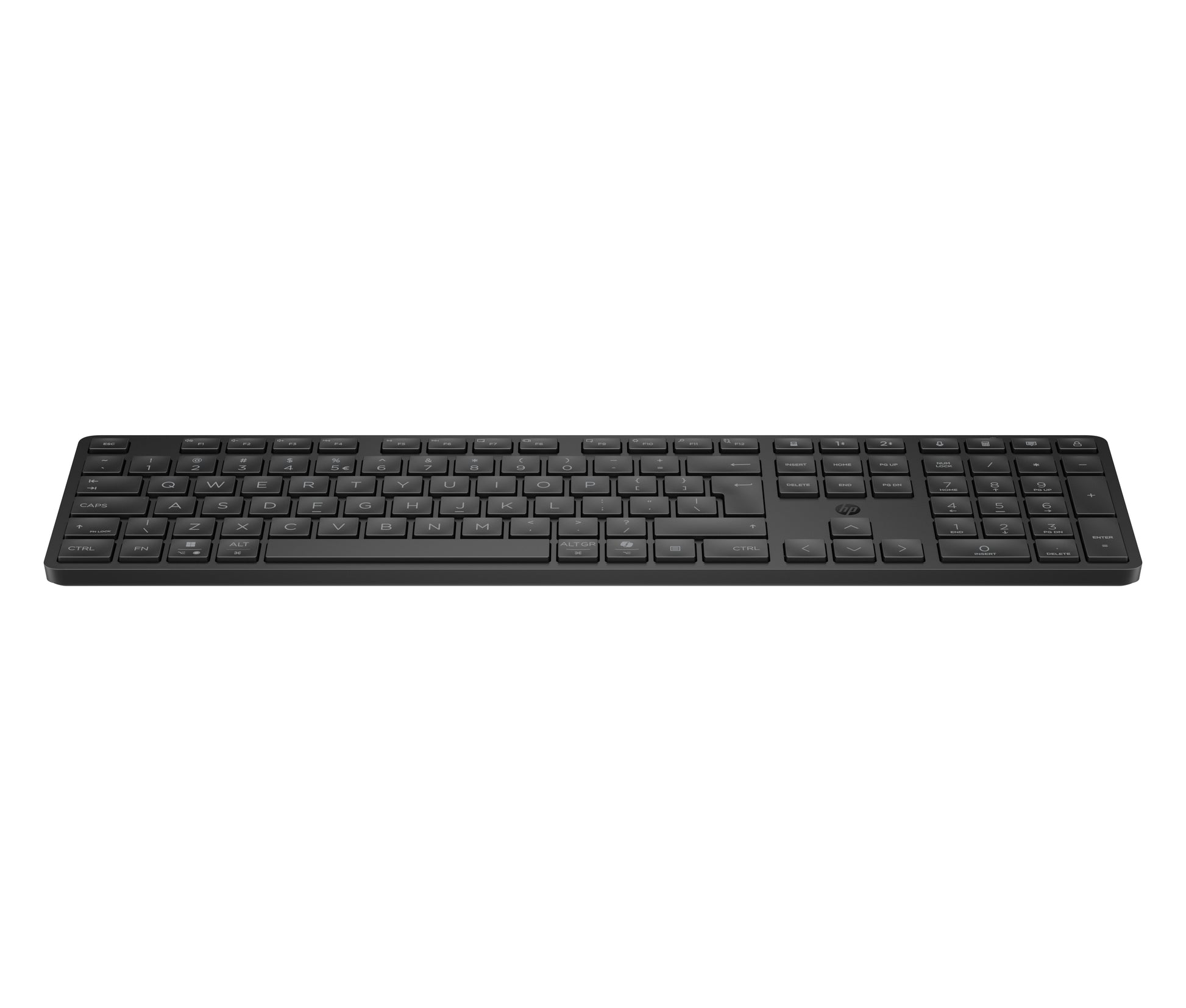 HP 495K – Tastatur – Bluetooth & 2,4 GHz (USB-A Empfänger) – leise Tasten – schwarz