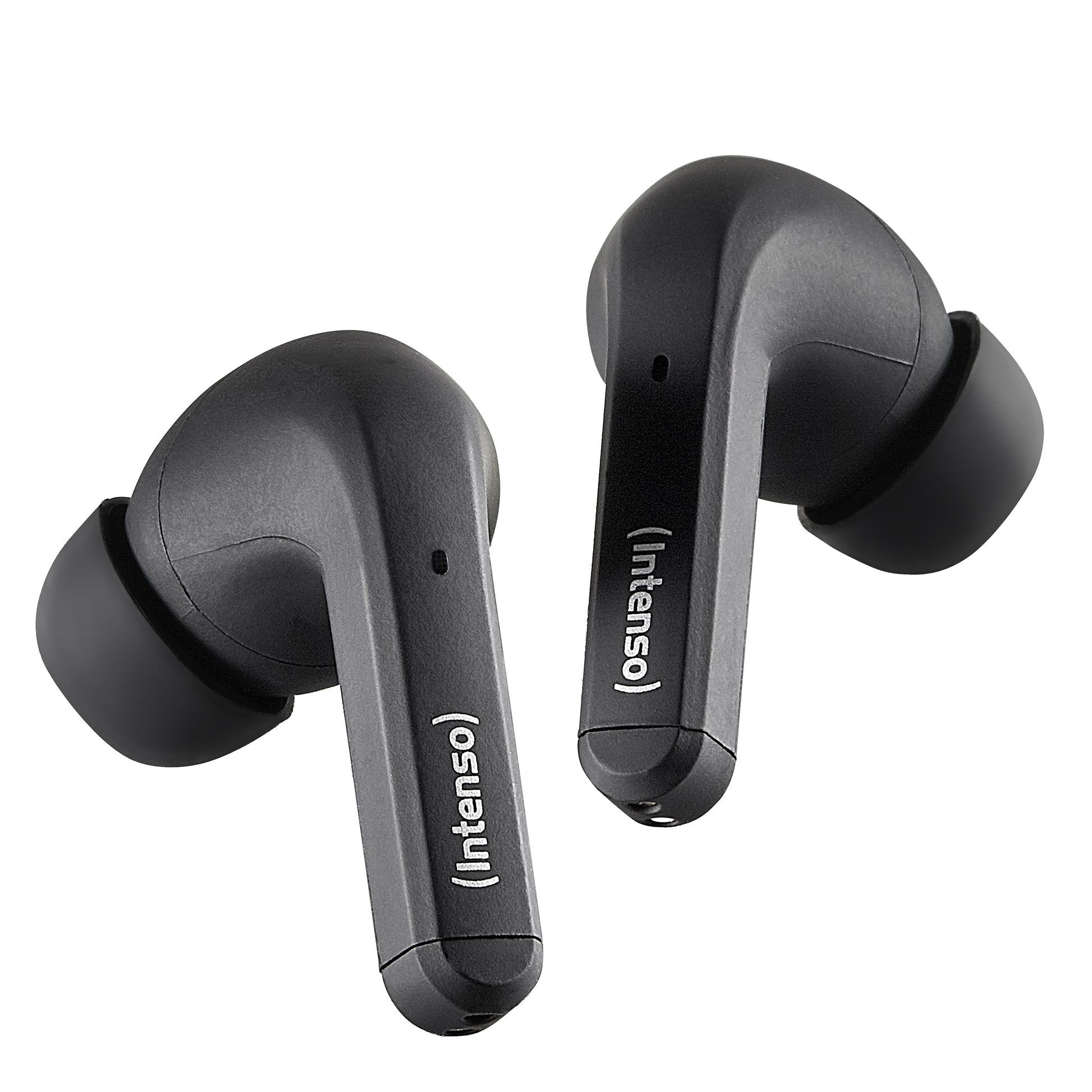 Intenso Black Buds T300A TWS In-Ear – ANC, mit Ladecase, Schwarz, BT 5.3