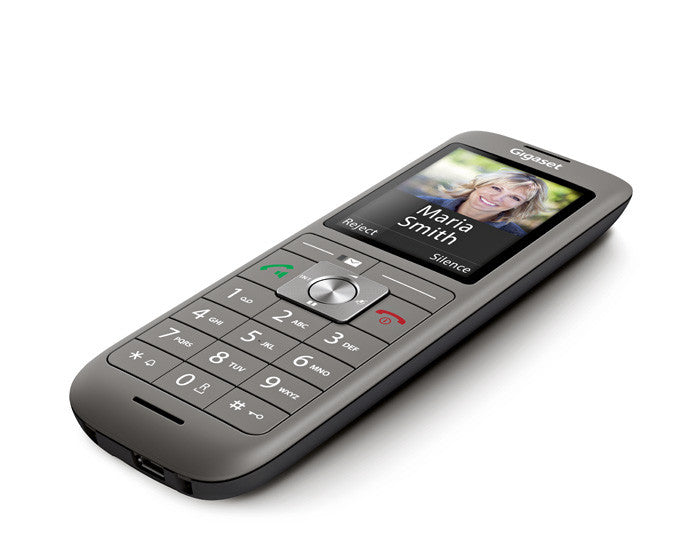 Gigaset CL660 HX – DECT-Telefon mit Basis, 2,4", freisprechen, anthrazit
