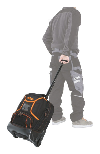 Beta C6T-2106 Werkzeugrucksack – leer, mit Rollen, schwarz