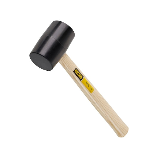 Stanley Gummihammer – 454 g, 354 × 100 mm, Hickory-Griff