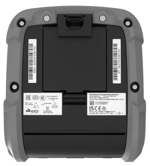 Honeywell RP4f – Mobiler Handdrucker, Thermodirekt, bis 104 mm, 203 dpi, USB, WLAN, Bluetooth, NFC, 125 mm/s