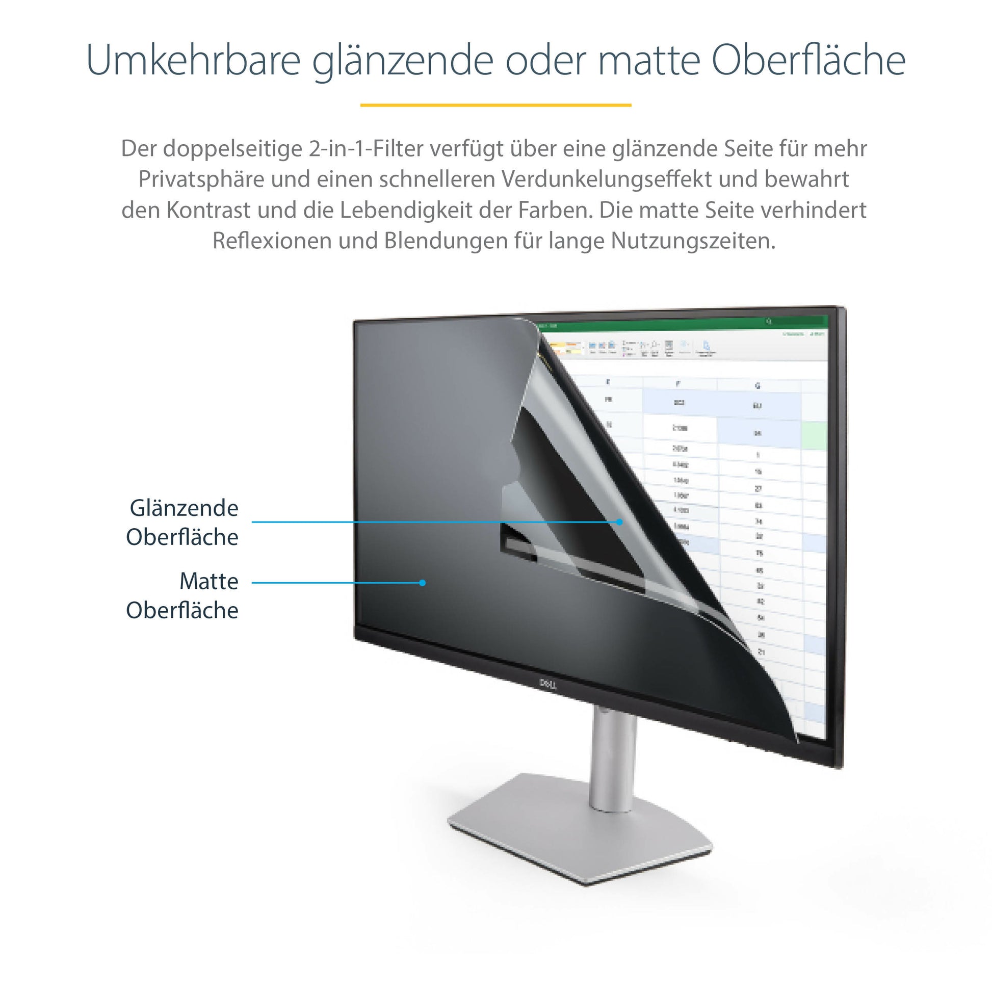 StarTech.com Displayschutz für 18,5" Monitore