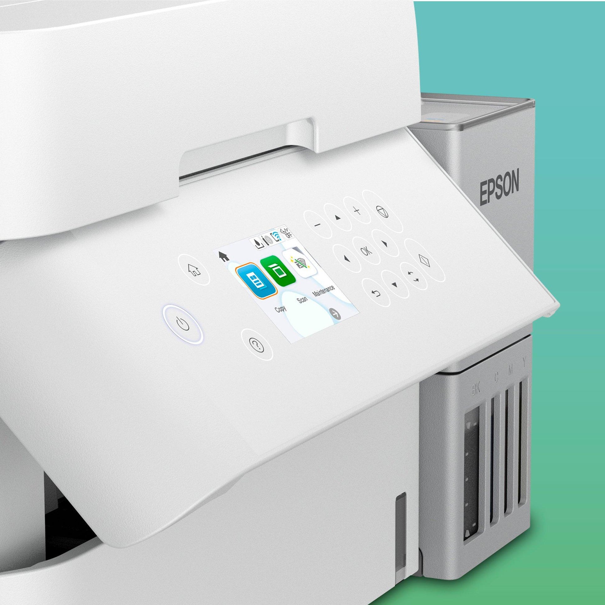 Epson EcoTank ET-3956 – Farbtintenstrahl-Multifunktionsdrucker, A4, 3-in-1, Duplex, ADF, WLAN/LAN, AirPrint