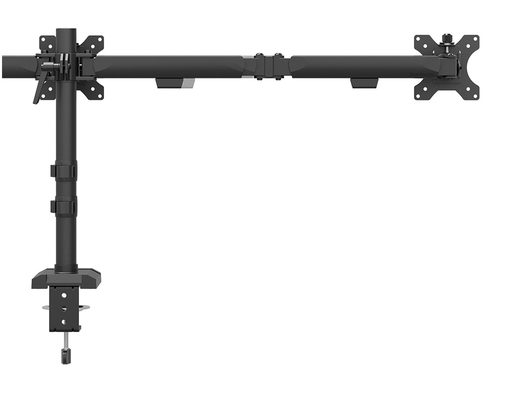 Neomounts NERO DS60-600BL3 – Monitorarm, 3 Monitore, Tischklemme, bis 27", VESA 75 × 75/100 × 100 mm, 6 kg