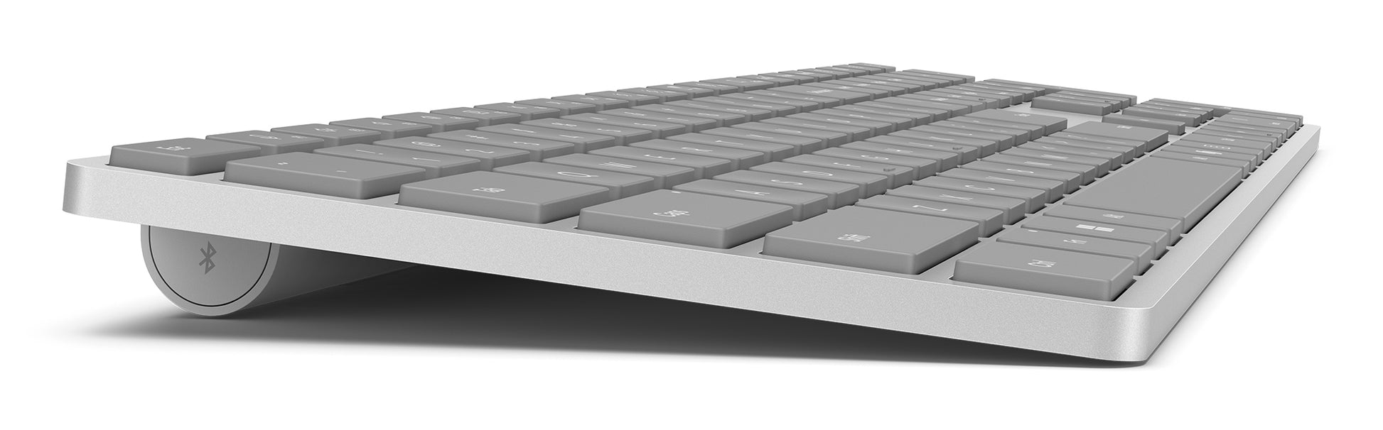 Microsoft Surface (2. Ausgabe) – Tastatur, kabellos (Bluetooth), US-Layout (EN), Grau
