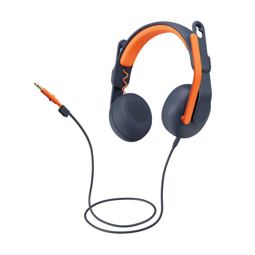Logitech ZONE LEARN WW-9006 – On-Ear Kopfhörer – 3,5 mm Klinke – Blau