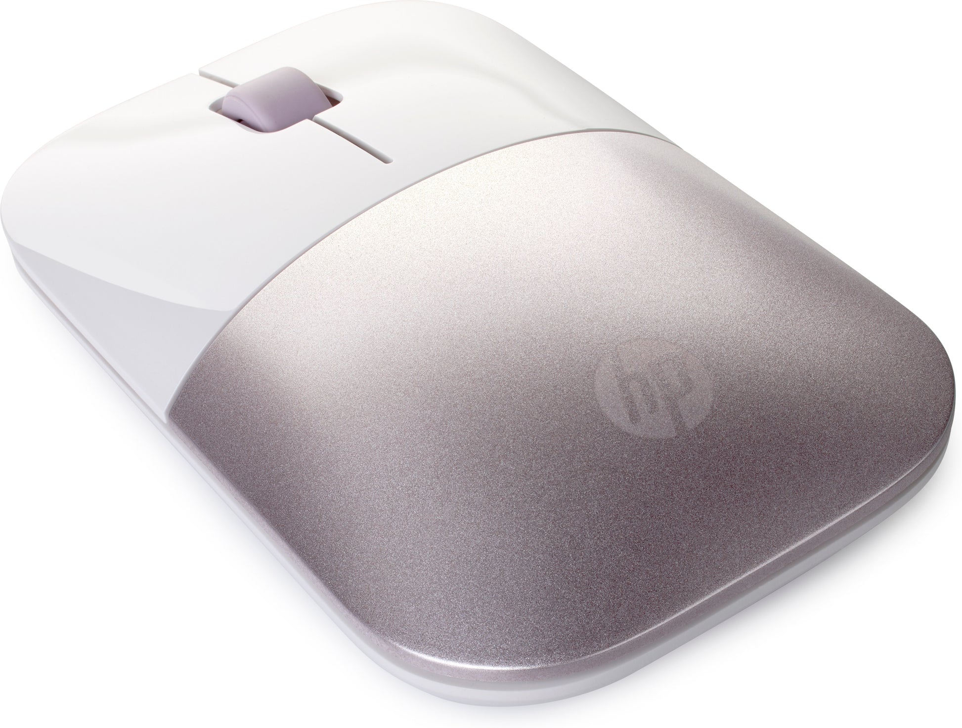 HP Z3700 – Maus – Kabellos (2,4 GHz), 1200 DPI, beidhändig, Weiss/Pink