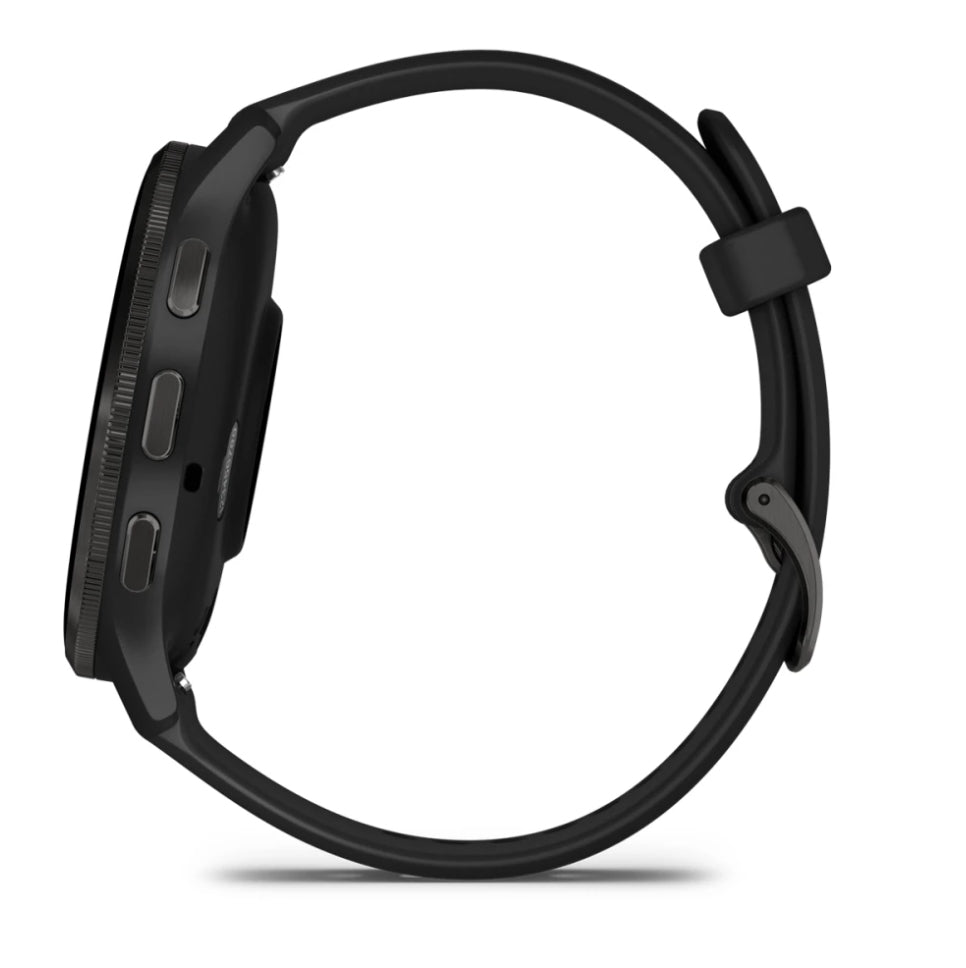 Garmin Venu 3 – Smartwatch – 45 mm, 1,4", GPS, WLAN, AMOLED, Gorilla Glass, 50 m, Schwarz/Schiefergrau