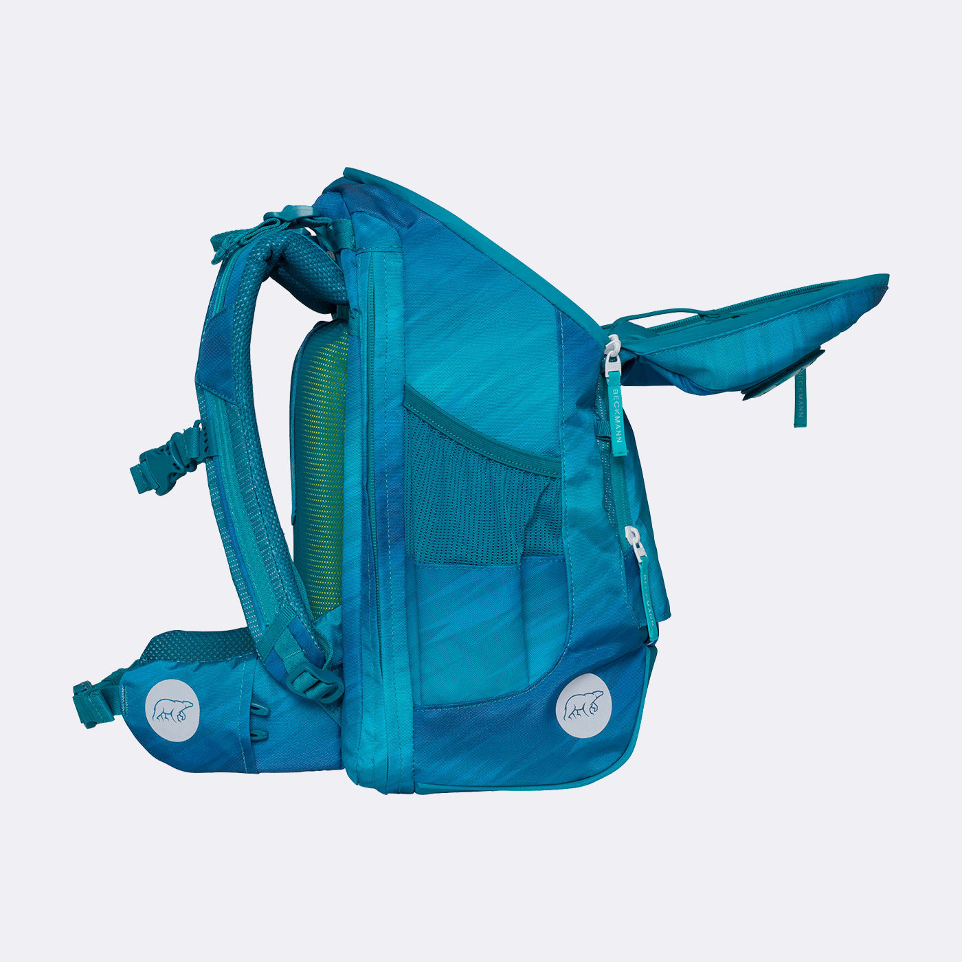 Beckmann Schulrucksack Active Air FLX – 6-teilig – Racing