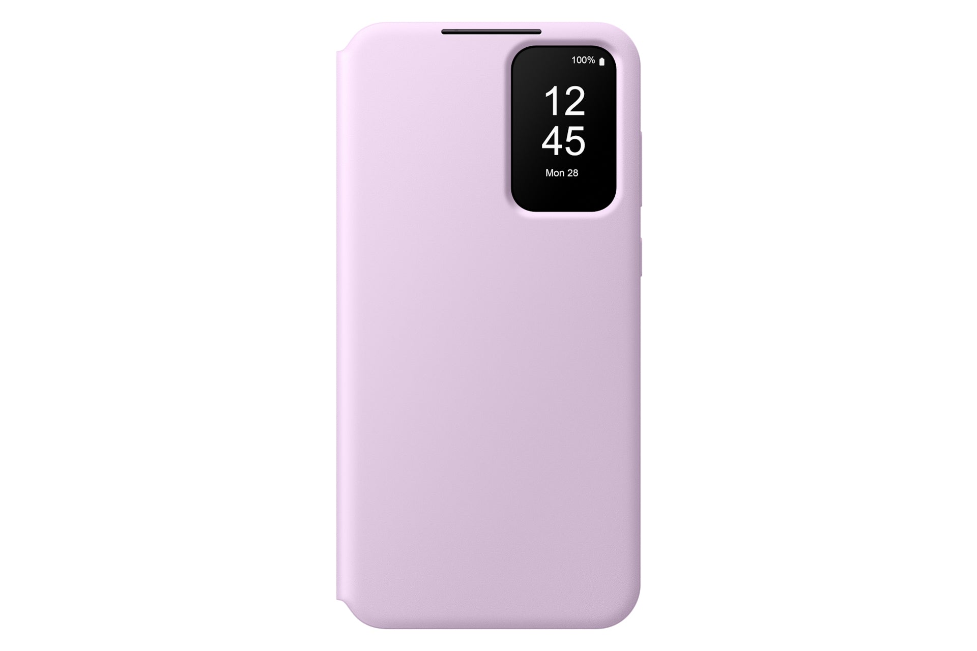 Samsung Smart View Wallethülle – für Samsung Galaxy A55 5G, Lavendel, mit Smart View-Fenster