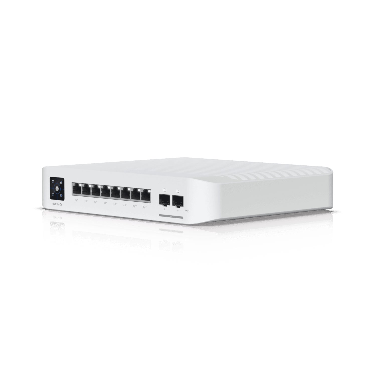 Ubiquiti UniFi USW-PRO-8-POE – Managed Switch – 8×GbE, 2×SFP+, L2/L3, PoE++ 120 W, 1U