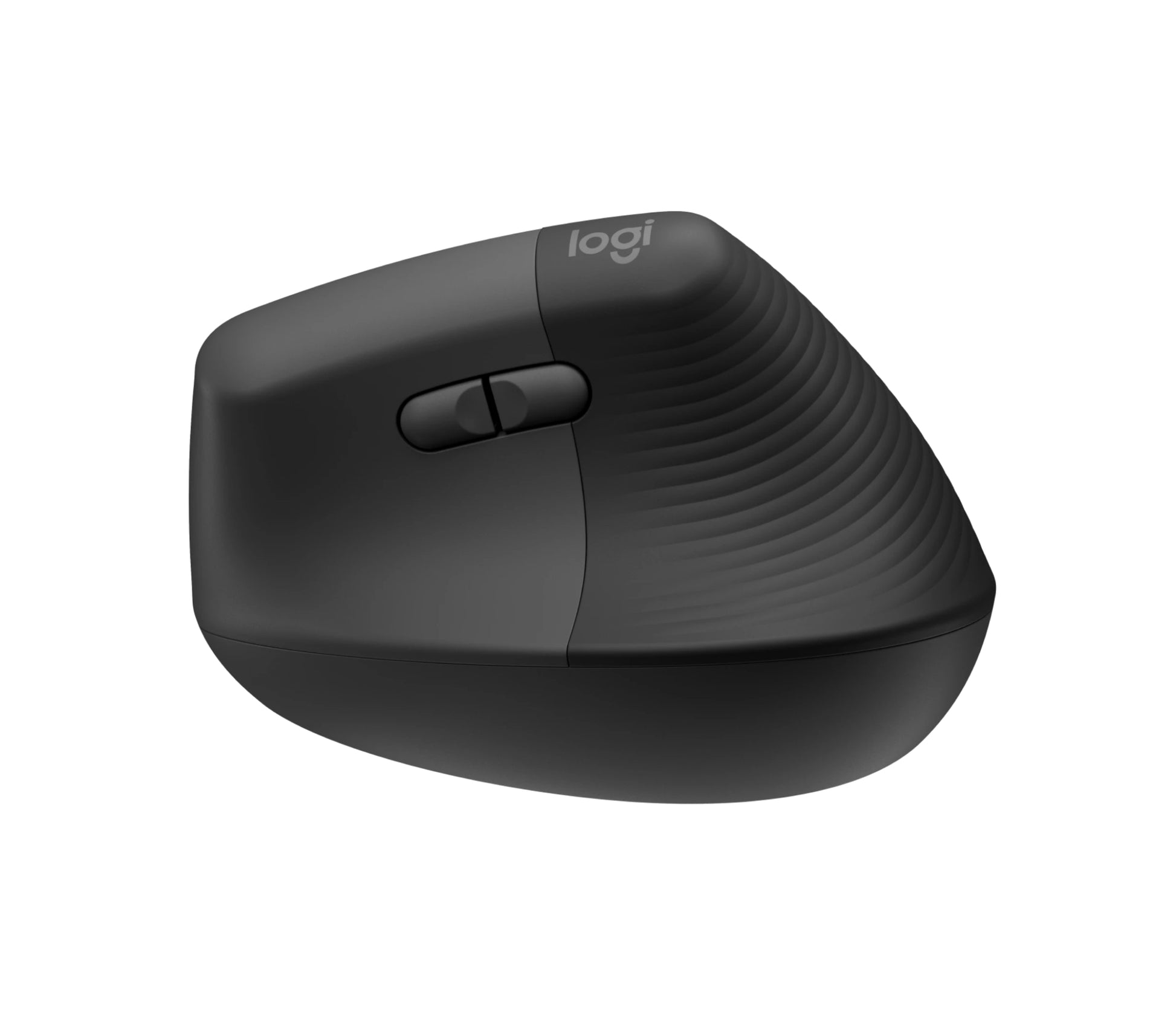 Logitech Lift Right Ergonomische Maus – für Rechtshänder, vertikal, Graphit/Schwarz