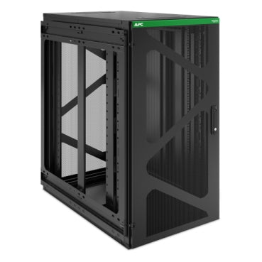 APC NetShelter WX AR124SM – 19" Netzwerkschrank 24U, 600 × 1'037 × 1'156 mm, schwarz, Stahl