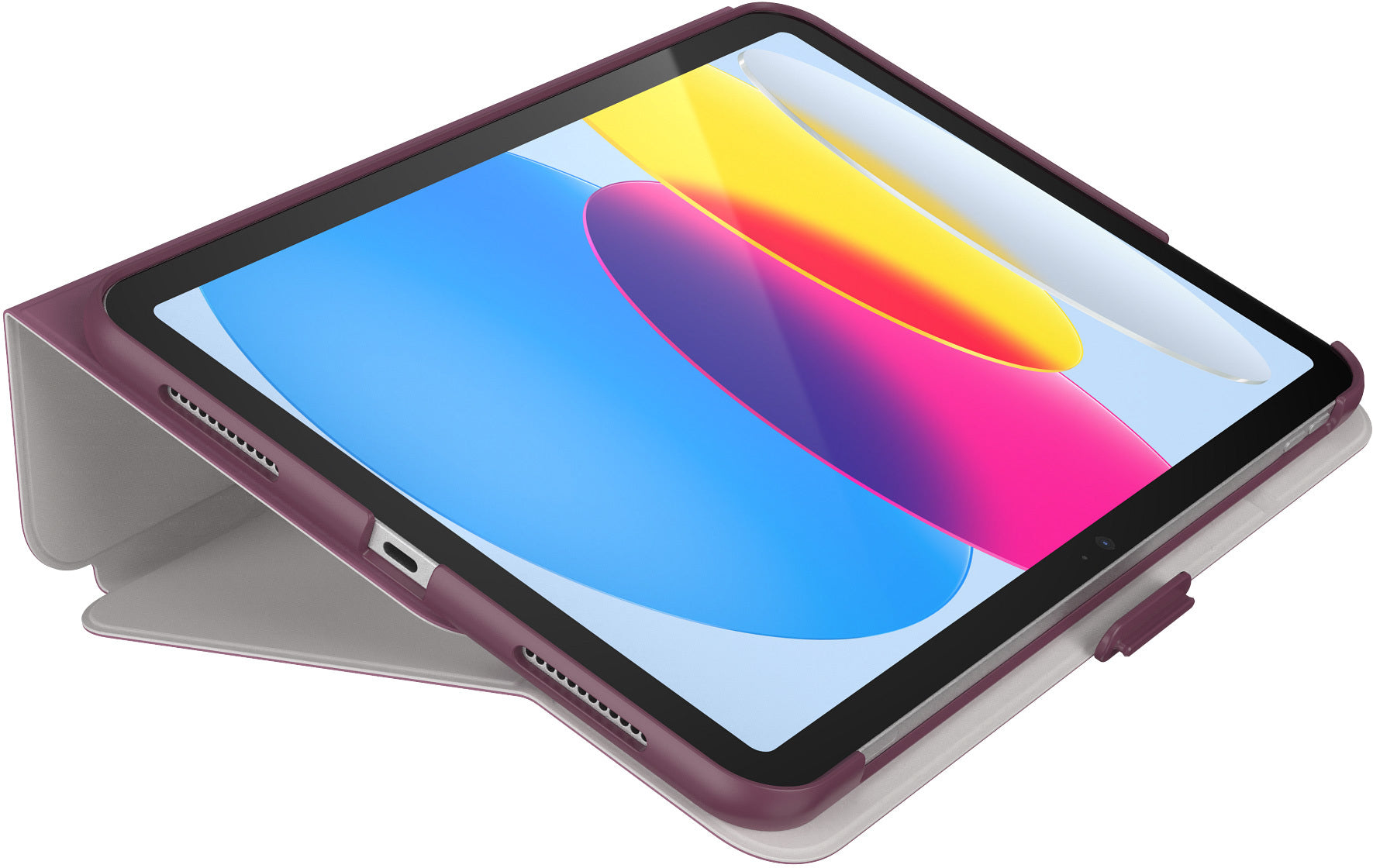 Speck Balance Folio Tablet-Hülle für iPad 10,9" (10. Gen.) – Plumberry