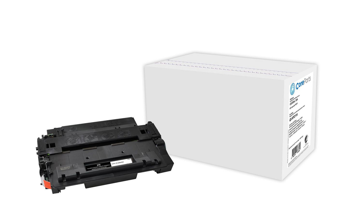 CoreParts 55A (CE255A) Schwarzer Toner – Kompatibel – 6'000 Seiten – für HP LaserJet P3015
