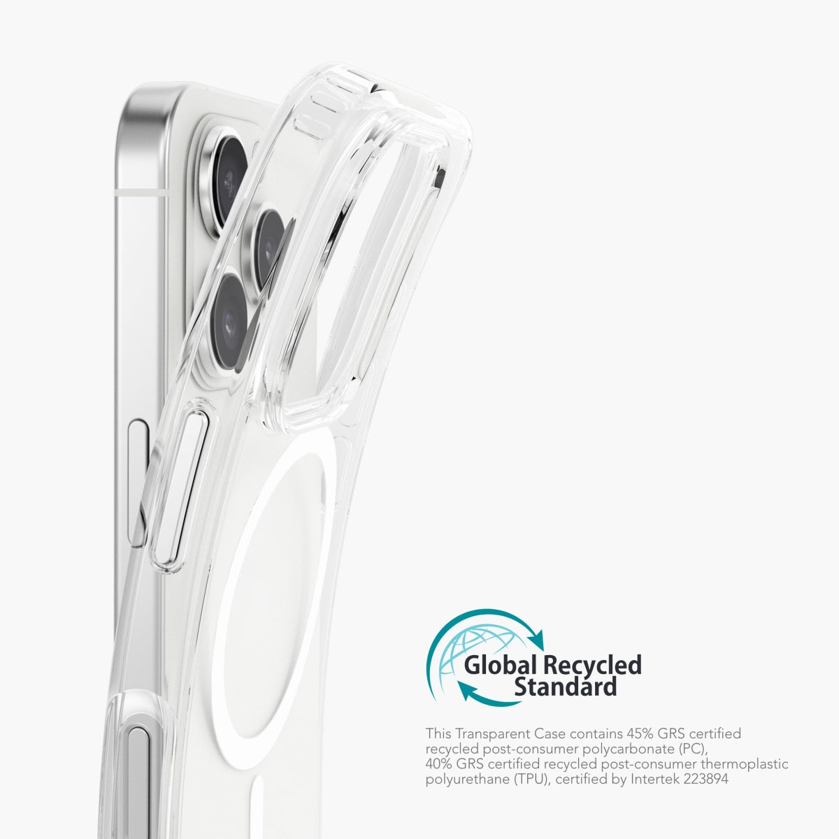 Vonmählen Backcover – für Apple iPhone 16 Pro Max, MagSafe, Kunststoff, Transparent