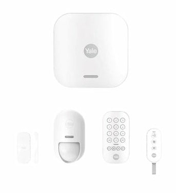 Yale AL-SK1-1A-EU Starterkit – WLAN, 4G/LTE, LAN – Batteriebetrieb – max. 100 Geräte, 100 dB