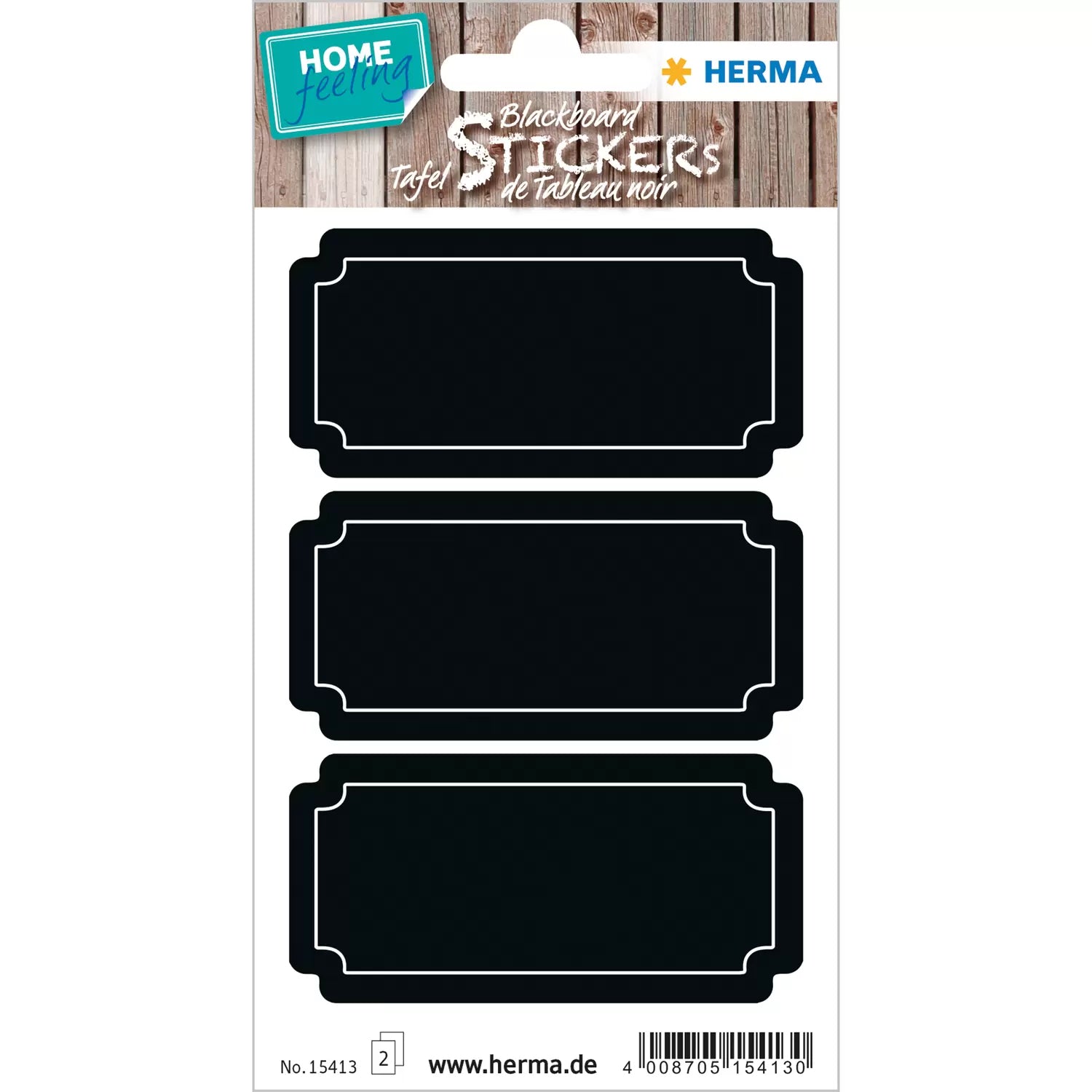 HERMA Schuletiketten – Motiv Schilder – 6 Stk, 2 Bogen, Folie, permanent haftend, 84 × 120 mm