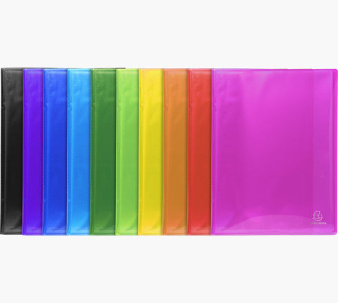 Exacompta Sichtbuch Iderama A4, 100 Hüllen, PP, assortiert