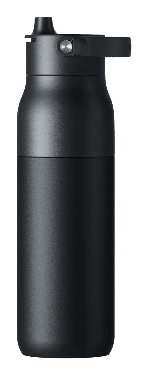 LARQ PureVis 2 Isolierflasche 1 l – doppelwandig, Edelstahl, UV-C-selbstreinigend