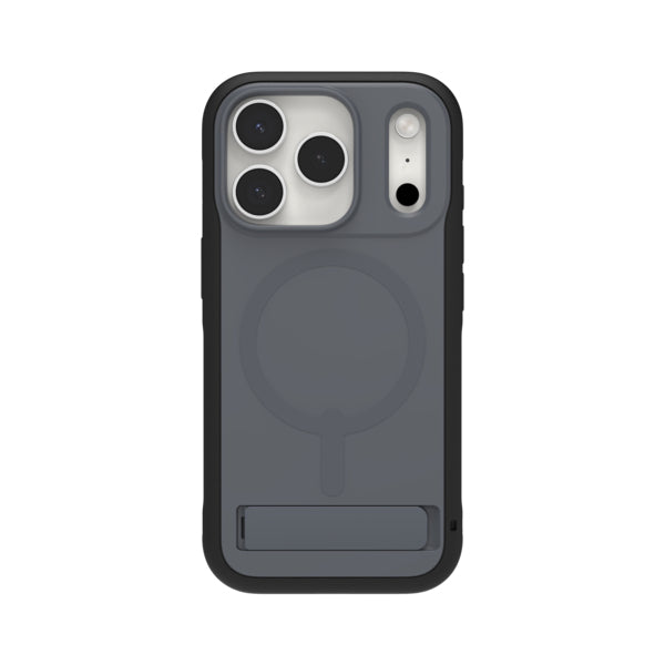 ZAGG Sedona Snap Backcover – für Apple iPhone 17 Pro, mit Ständer, Graphen, Anthrazit, bis 4 m sturzsicher