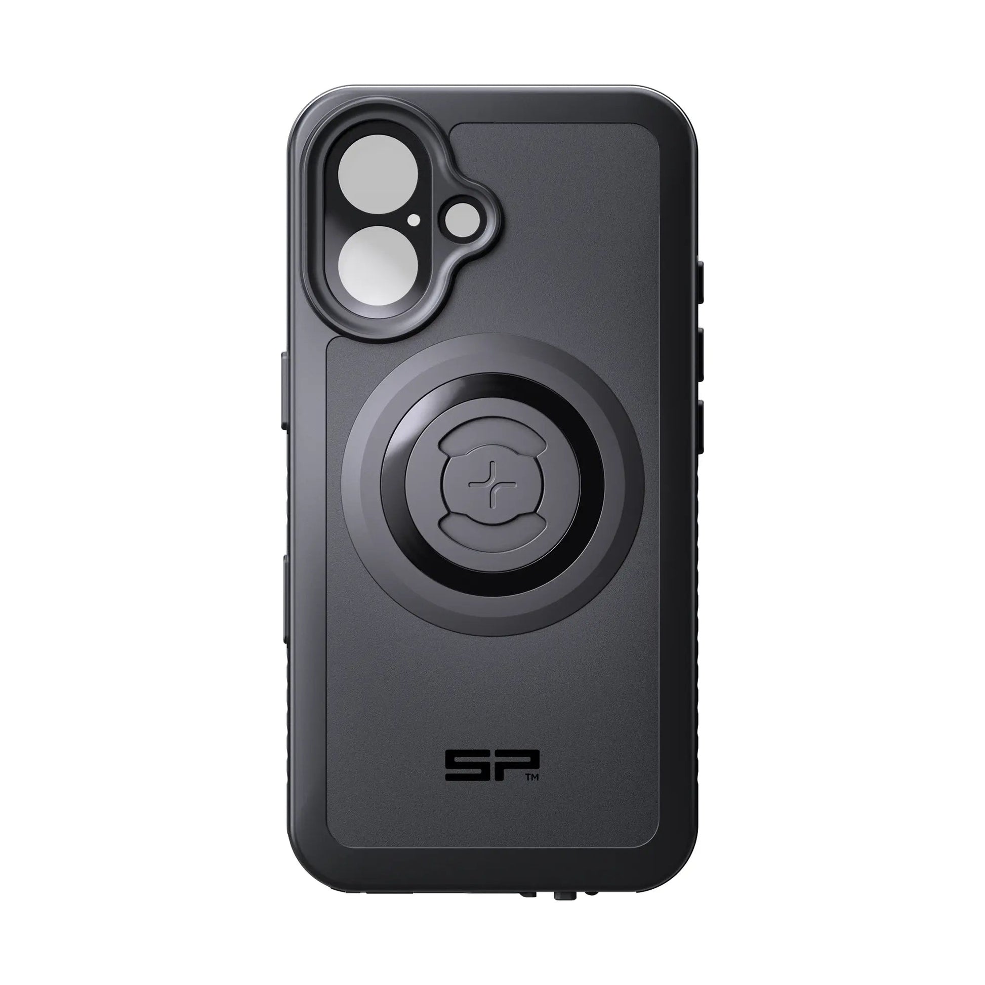 SP Connect Backcover – für Apple iPhone 16 – schwarz – MagSafe-kompatibel, wasserdicht