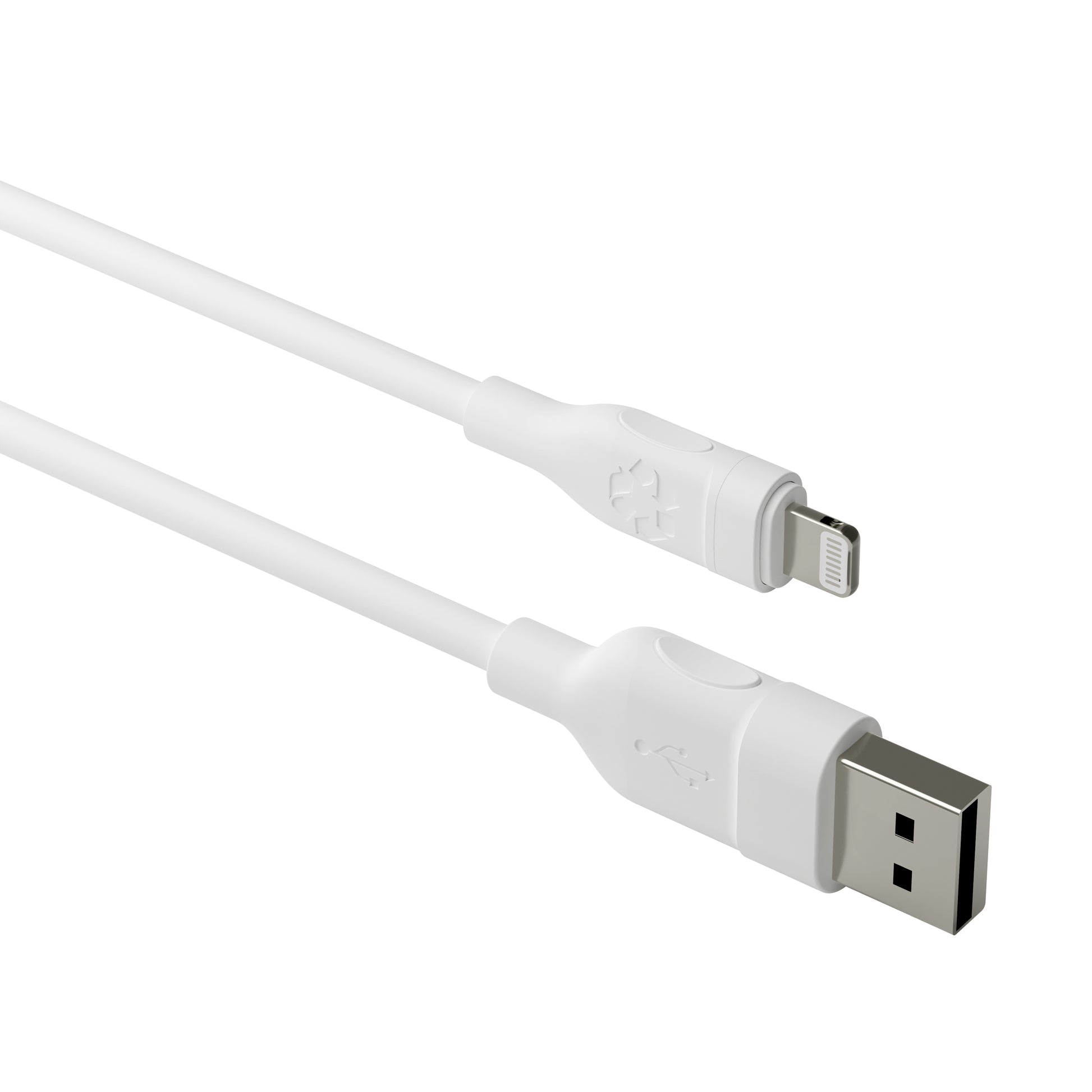 dbramante1928 Daten- & Ladekabel – USB-A auf Lightning 1,2 m, Weiss – für iPhone/iPad