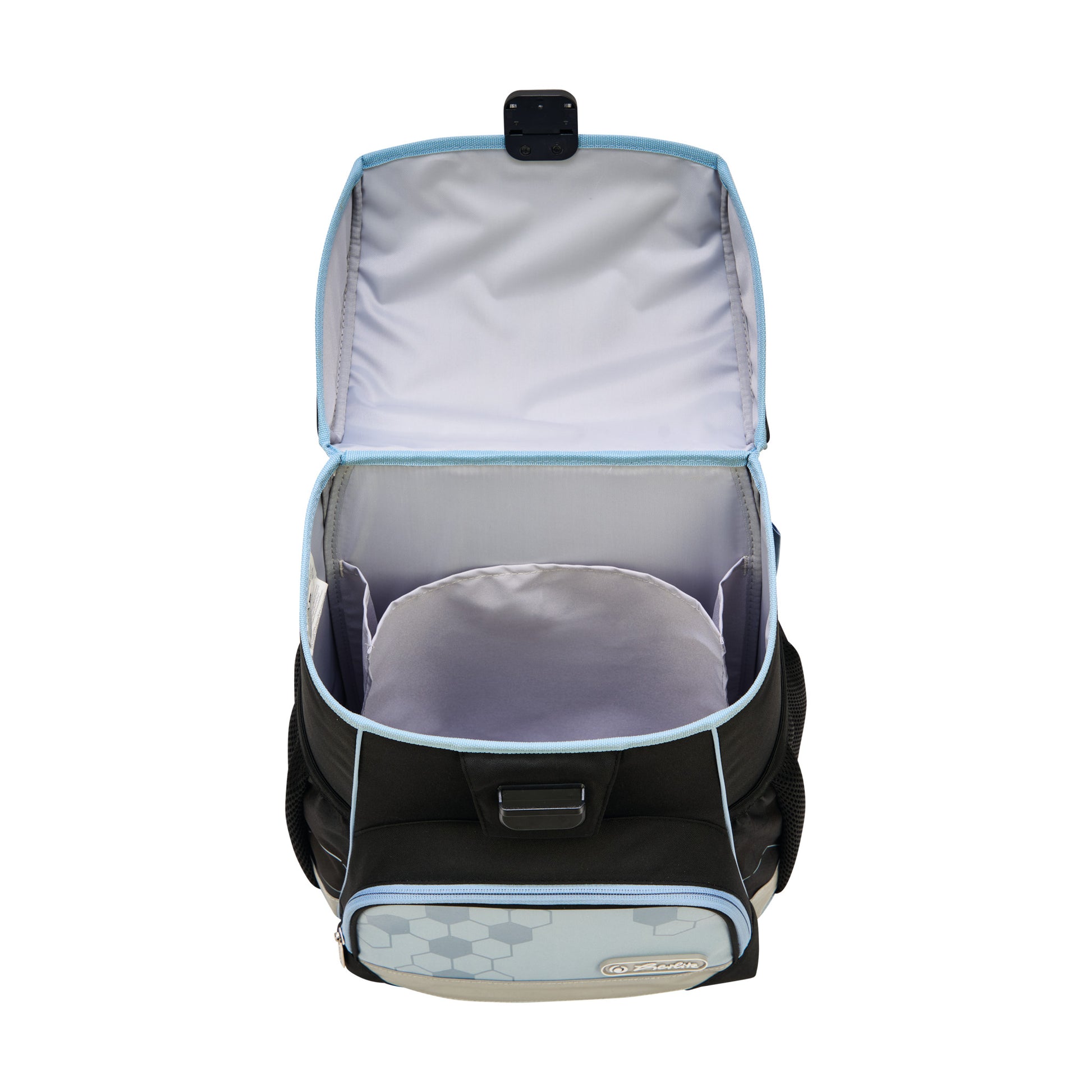 Herlitz Loop Plus – Schulrucksack-Set 4-teilig, Fussball, 17 l, 31×37×22 cm