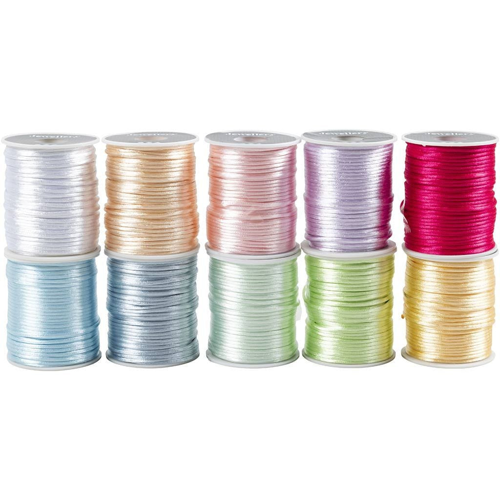 Creativ Company Satinband – 50 m, 2 mm breit