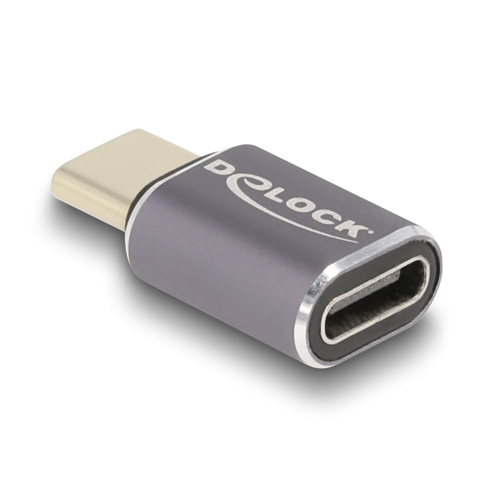 DeLOCK USB-C Adapter USB-C zu USB-C – 8K (7680 × 4320) @ 144 Hz, USB4 (40 Gbit/s) – für USB-C Geräte