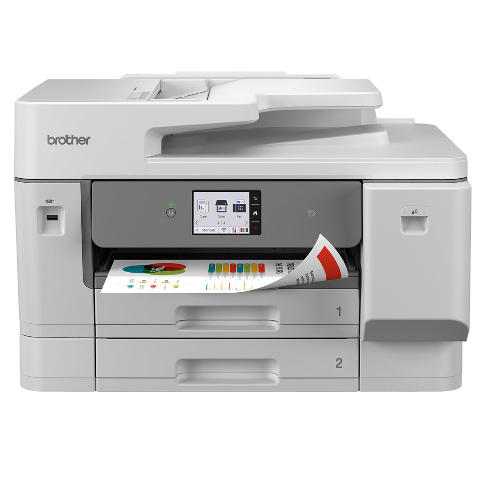 Brother MFC-J6975DW – Farbtintenstrahl-Multifunktionsdrucker, A3, 4-in-1, Duplex, ADF, WLAN/LAN, AirPrint