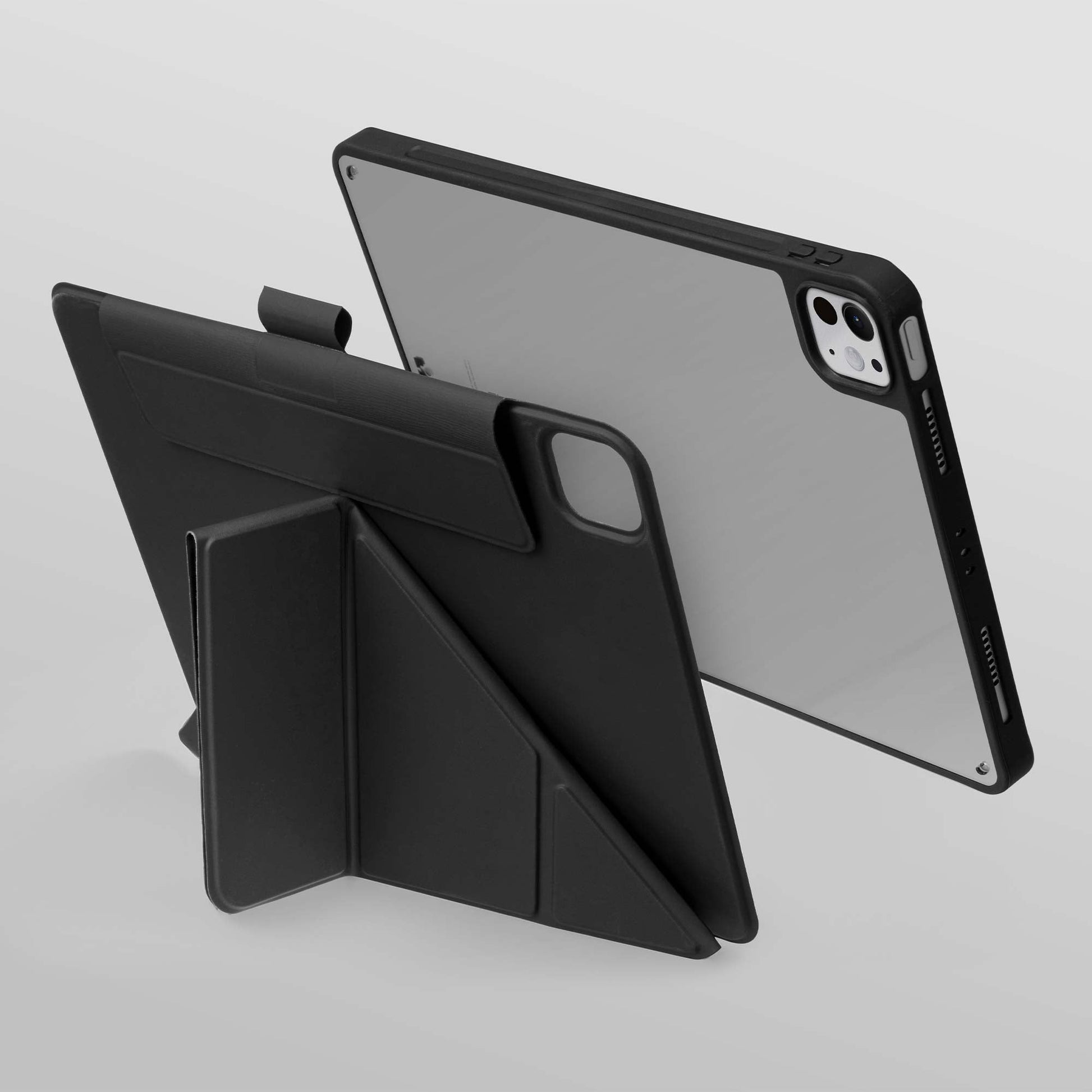LAUT HUEX SLIM FOLIO Tablet-Hülle für iPad Pro 11" (2024) – Schwarz
